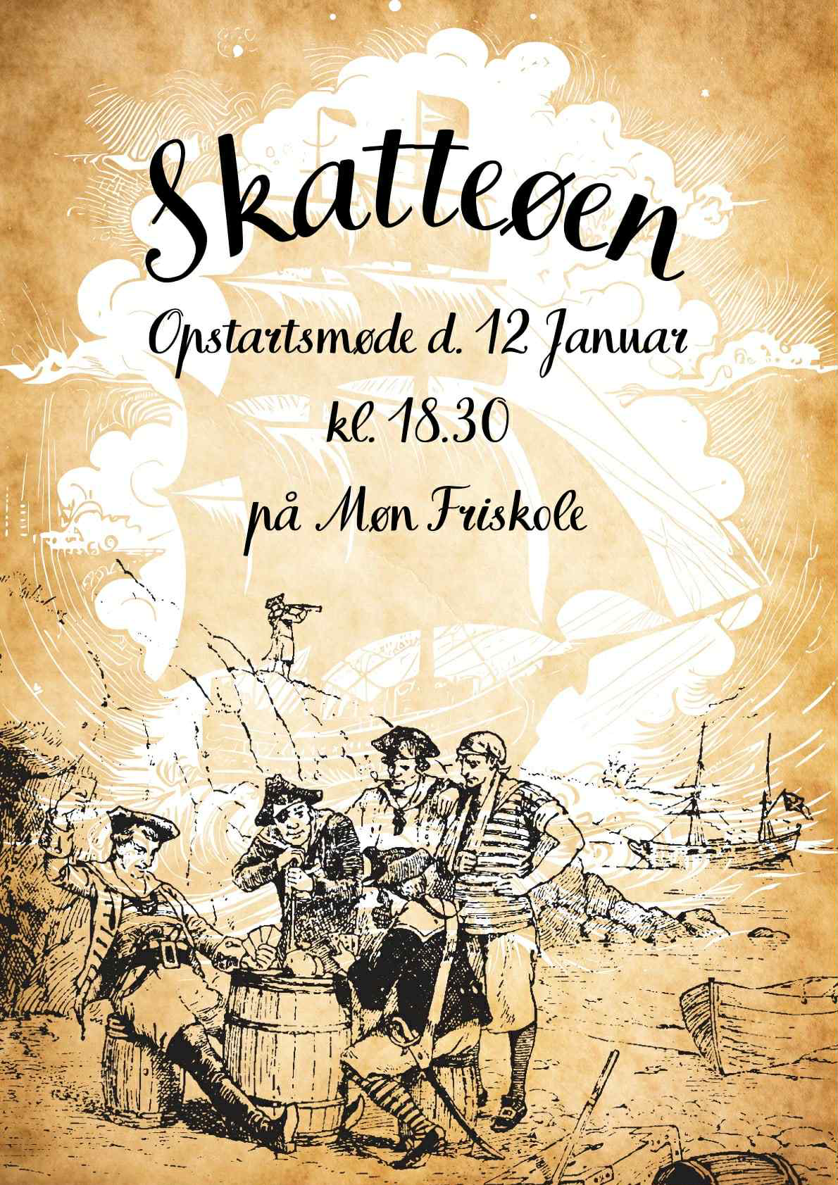 Skatteøen - Sommerstykke plakat
